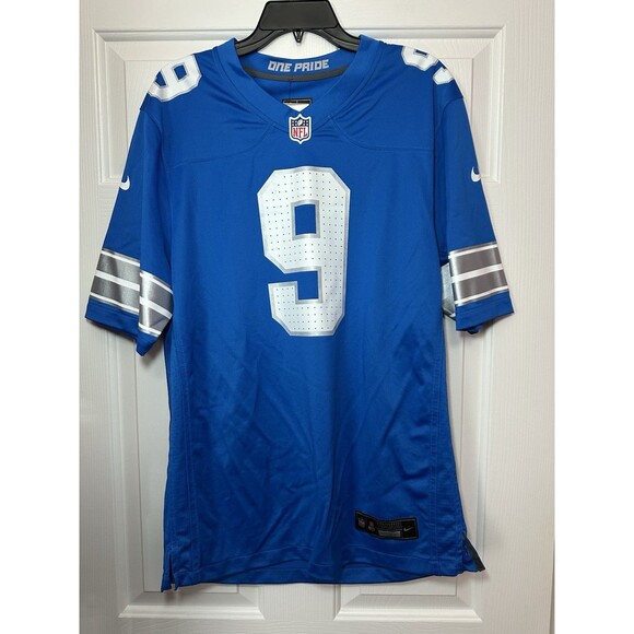 Size M Nike NFL Football Detroit Lions #9 Jameson Williams Jersey Men’s NEW - Picture 1 of 3